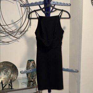 Elegant Black Sleeveless Dress